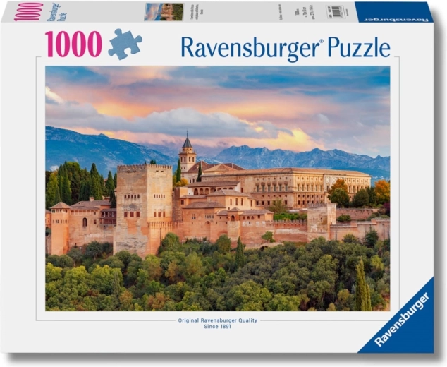 Ravensburger puzzel Alhambra, Granada 1000 stukjes