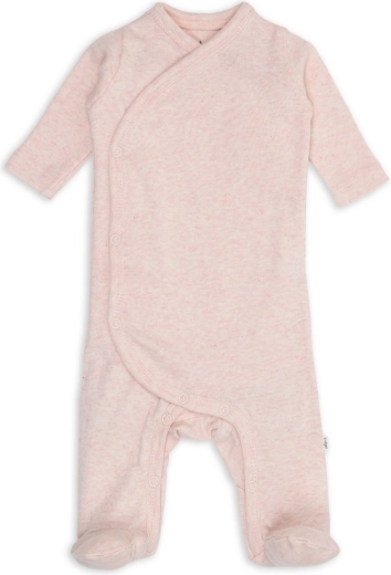 Newborn-onesie Lodger melange tan, maat 50