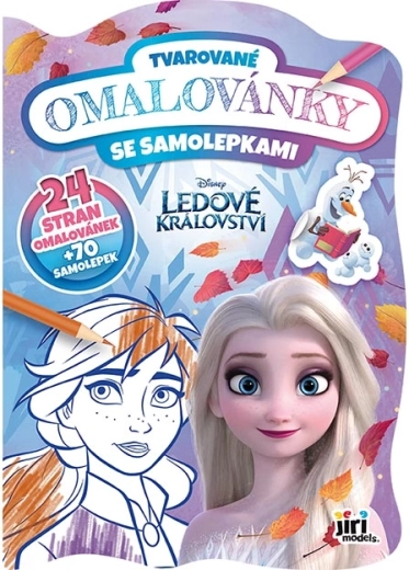 Vormkleurboek Frozen