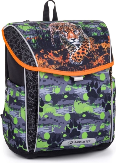Bagmaster Prim 24 B schooltas luipaard