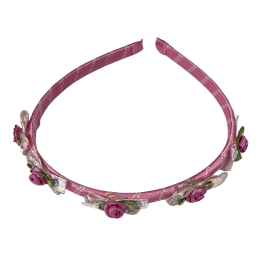 Kinderhaarband met sieraden in vrolijke kleuren