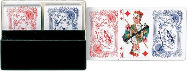 Piatnik mini speelkaarten in plastic doosje