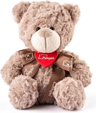 Lumpin knuffelbeer met strik 28 cm