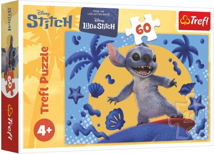 puzzel met Stitch 60 stukjes