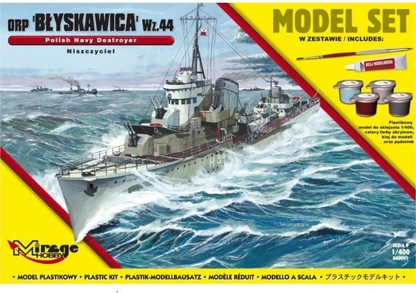 Torpedobootjager ORP Błyskawica wz. 44