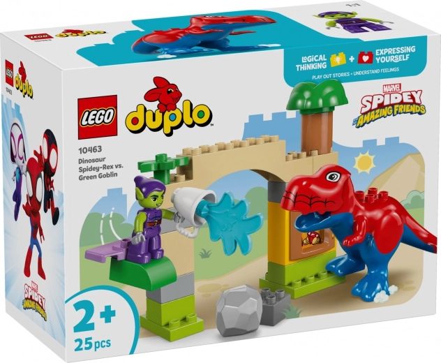 LEGO DUPLO Marvel Spidey-Rex vs. Green Goblin – bouwset voor de allerkleinsten