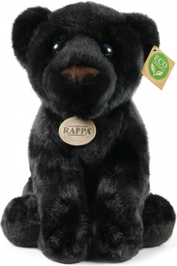 Pluchen panter zittend 30 cm ECO-FRIENDLY