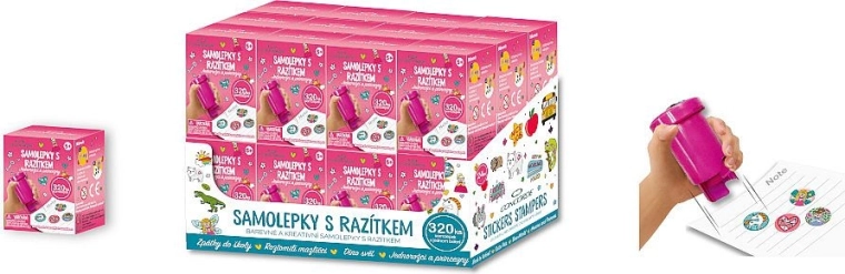 Stickerstempel CONCORDE – eenhoorns en prinsessen – 320 stickers