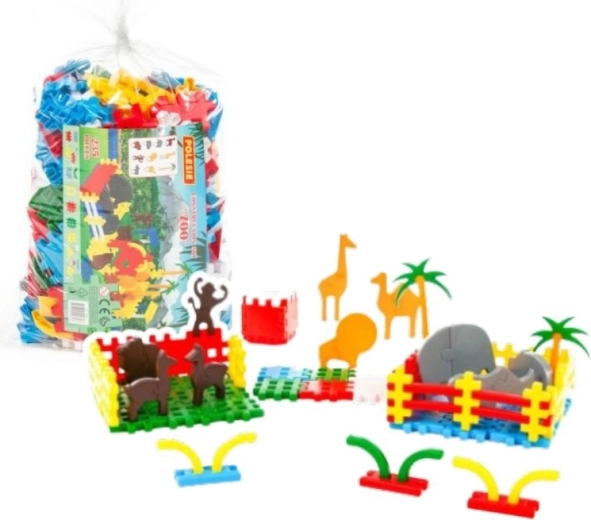 Bouwset Blok Zoo – creatieve zooset, 235 stukjes