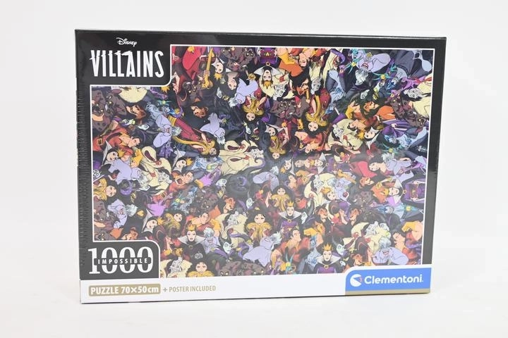 Puzzel Clementoni Impossible Disney schurken 1000 stukjes
