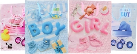 Cadeautas voor de geboorte van een baby