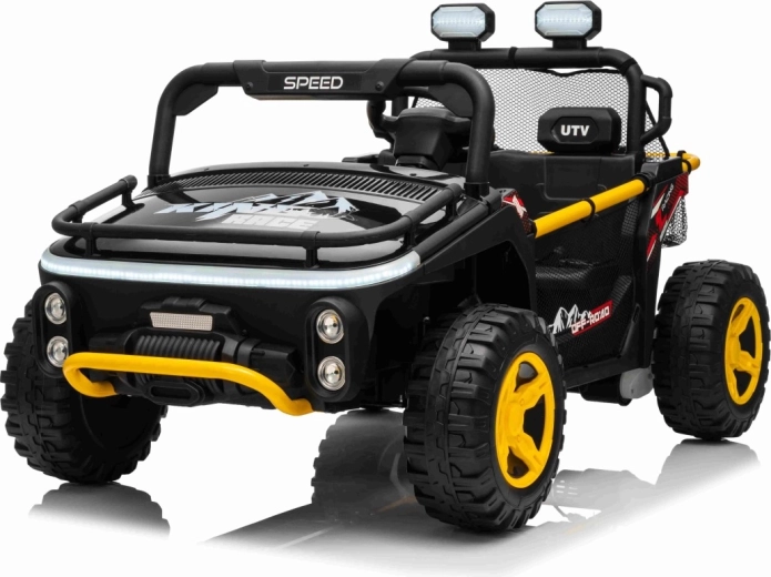 Elektrische kinderbuggy UTV SPEED 24V, zwart