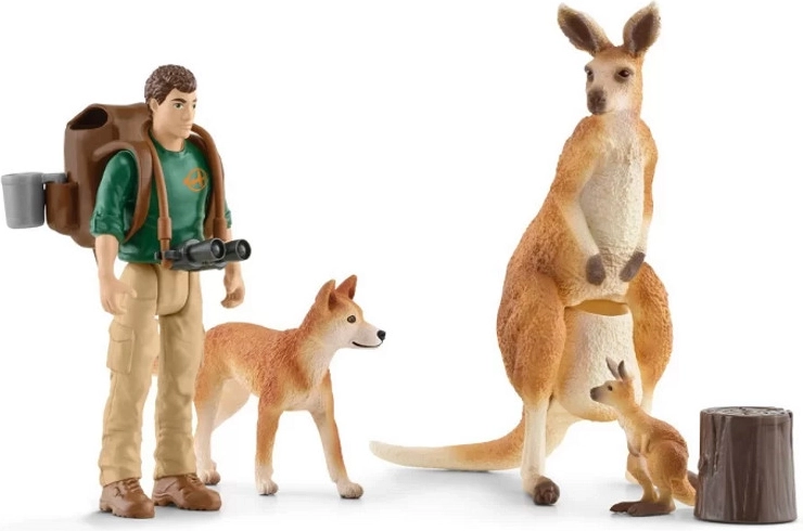 Schleich kangoeroeset – avontuur in de Australische bush