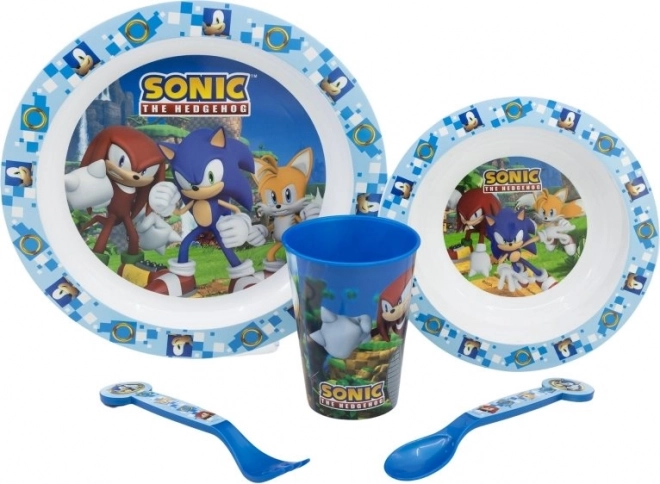Kinder eetset Sonic 5v1