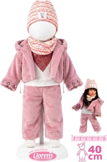 Kleding voor Llorens-pop 40 cm – 6-delige set