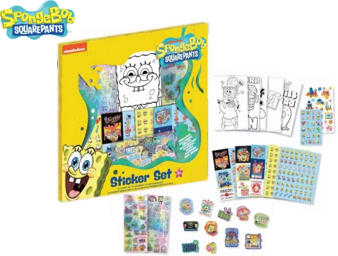 Stickerpakket SpongeBob (500 stuks)