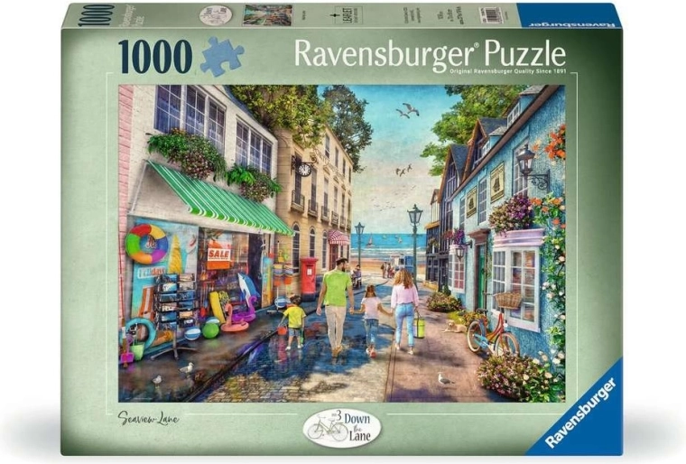Ravensburger puzzel Down the Lane nr. 3: Uithoek aan zee 1000 stukjes