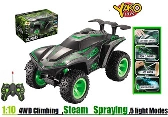 Auto RC Stoomspuitende Klimmer 4WD 1:16