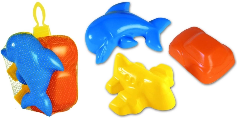 Zandvormpjes Dohány 3 stuks mix