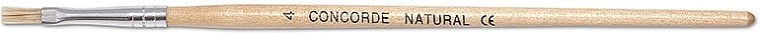 Platte schoolkwast CONCORDE Natural nr. 4