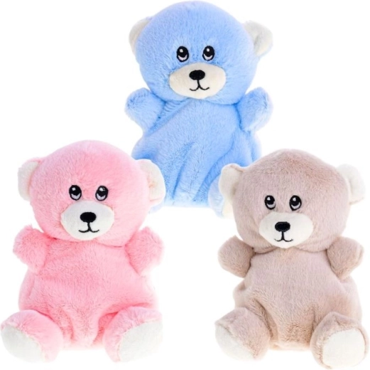 Mini Club pluchen teddybeer knuffeldoekje in drie kleuren