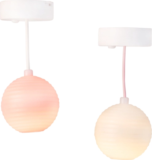 Lundby hanglampen in de stijl van Chinese lampionnen - 2 stuks