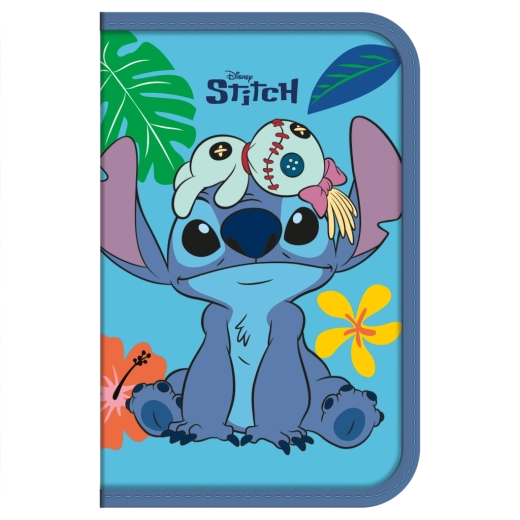 Lilo & Stitch gevulde schooletui blauw