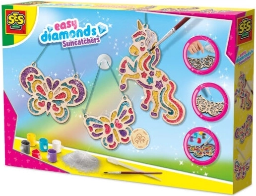 SES creatieve set voor zonnevangers – eenhoorn en vlinders