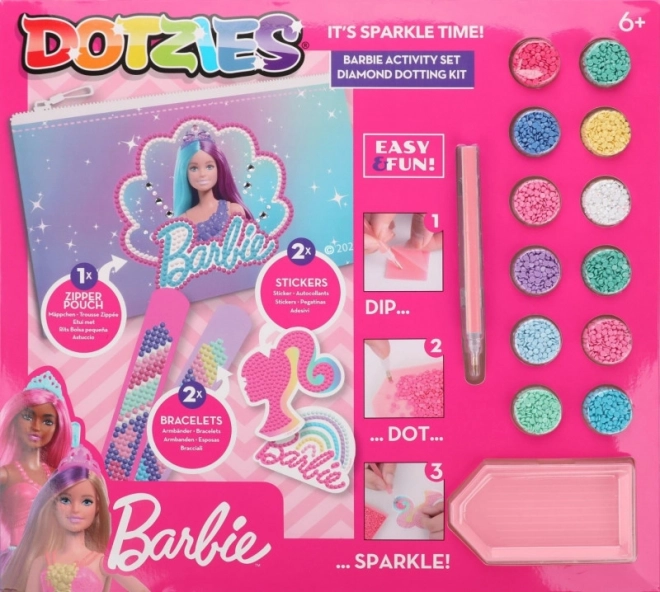 Diamond Dotz Barbie activiteiten set