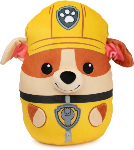PAW Patrol trendy pluchen knuffel/kussentje Rubble 20 cm