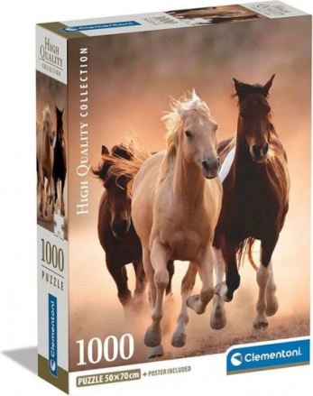 Puzzel Rennende paarden 1000 stukjes