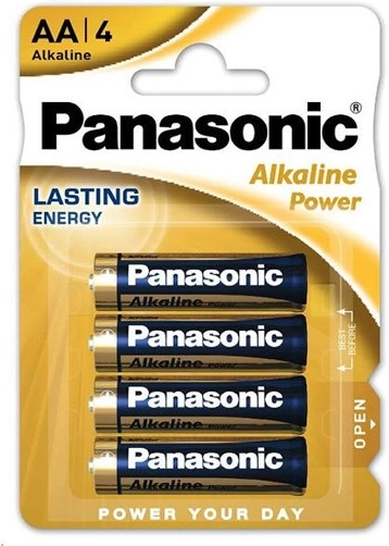 Panasonic Alkaline Power AA LR6 1,5 V – verpakking 4 stuks