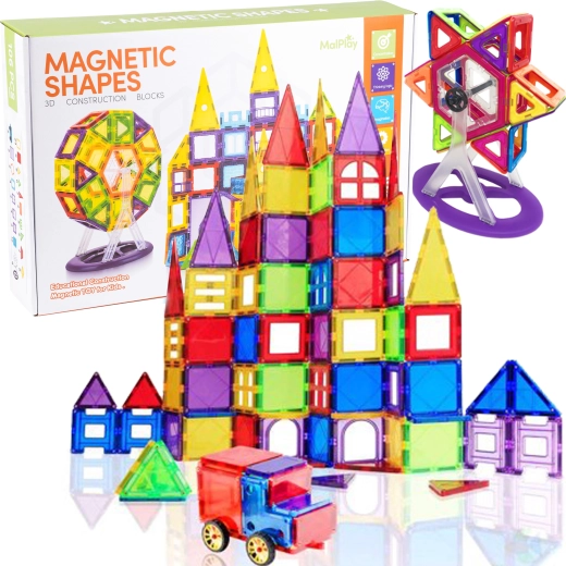 Magnetische 3D-bouwset – 106 onderdelen