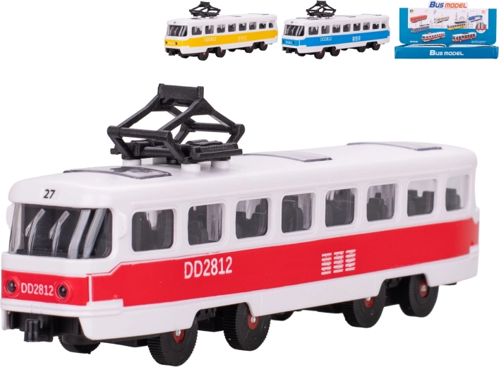 Kindertram met terugtrekaandrijving 17 cm