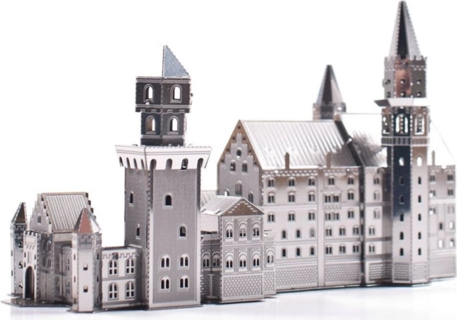 3D Puzzel Kasteel Neuschwanstein - Metal Earth