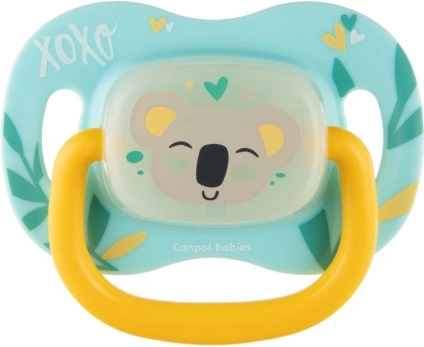 Canpol babies fopspeen siliconen symmetrisch 6–18 m – Koala