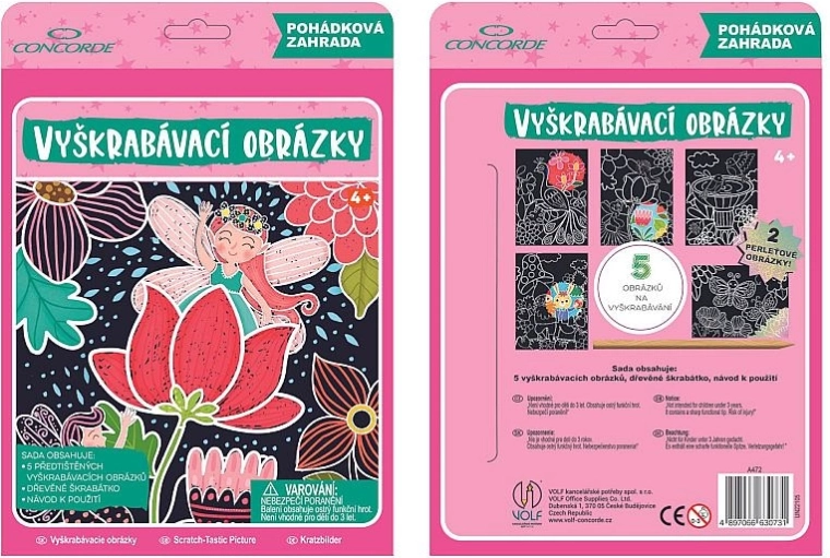 Krasplaatjes Concorde – sprookjestuin