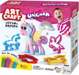 Art Craft boetseerset eenhoorns 200 g