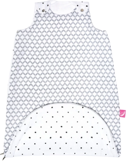 Slaapzak voor baby 2-in-1 MOTHERHOOD Zip‑a‑Round Grey Classics, 0,5 TOG, 3–18 maanden