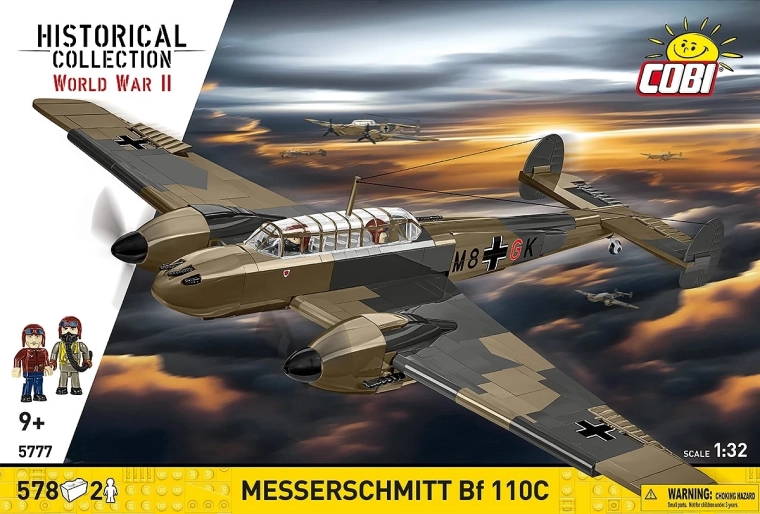 COBI Messerschmitt BF 110C bouwset – 578 onderdelen