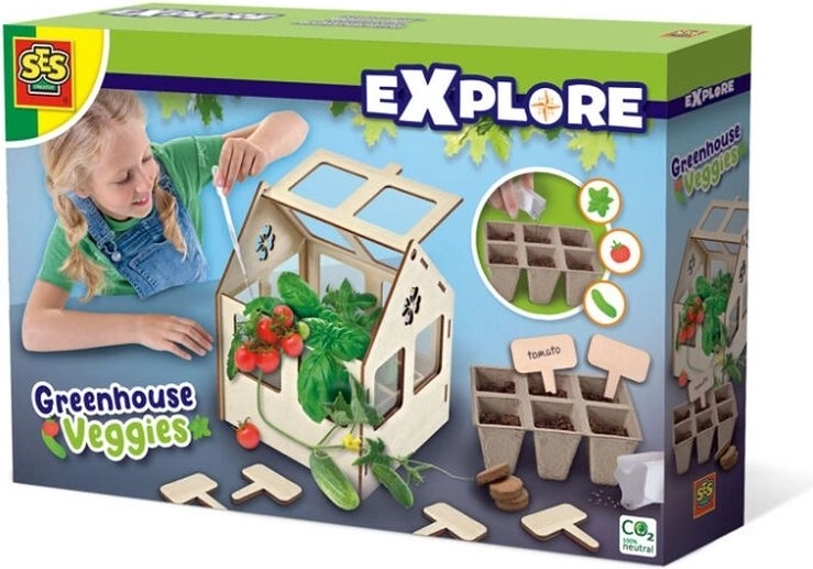 SES Explore kas met groenten