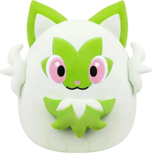Squishmallows Pokémon Sprigatito pluchen kussen 36 cm