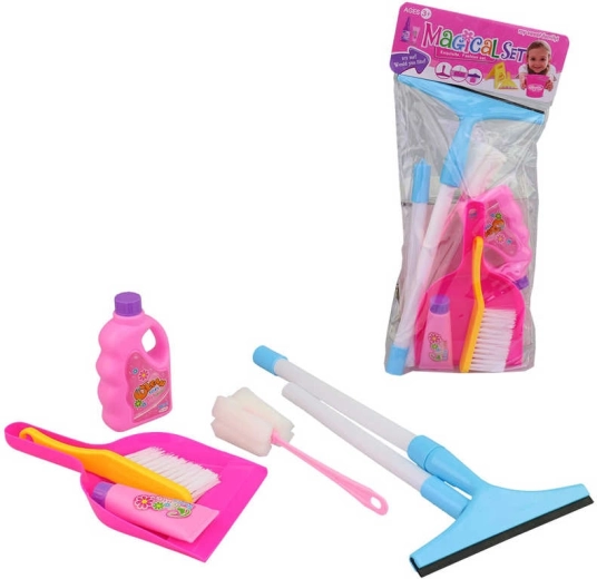 Kinder-schoonmaakset met raamwisser - 1 set