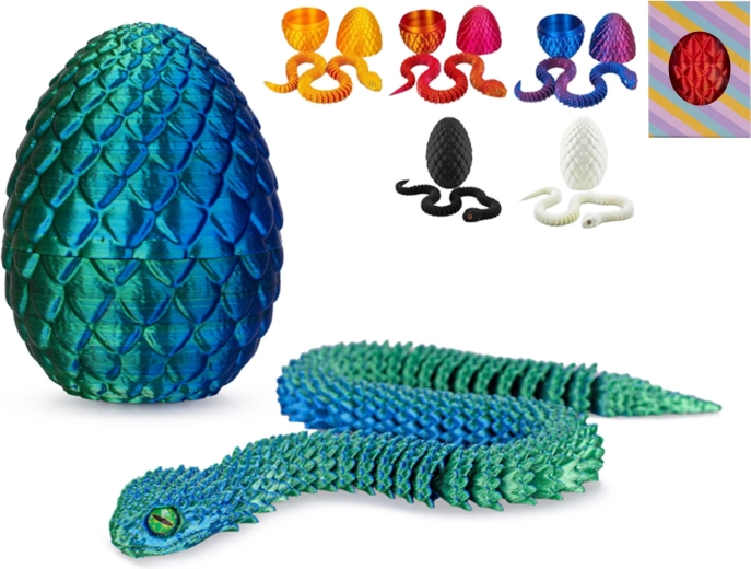 Drakenei met slang – speelgoed voor kinderen