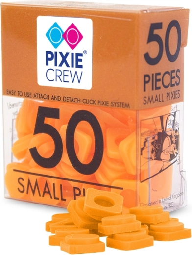 Pixie Crew kleine pixels neonoranje