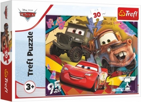 Puzzel 30 stukjes - Disney Cars 3