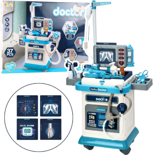 Kinderartswagen met licht en geluid, 37 onderdelen