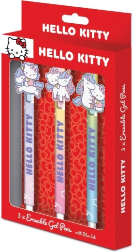 Hello Kitty set uitwisbare gelpennen (3 stuks)