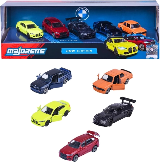 Majorette BMW Edition cadeauset met 5 metalen autootjes