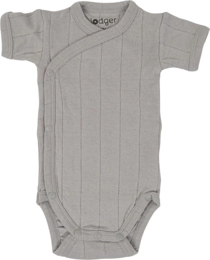 Lodger hydrofiele romper met korte mouwen Tribe Mist 80